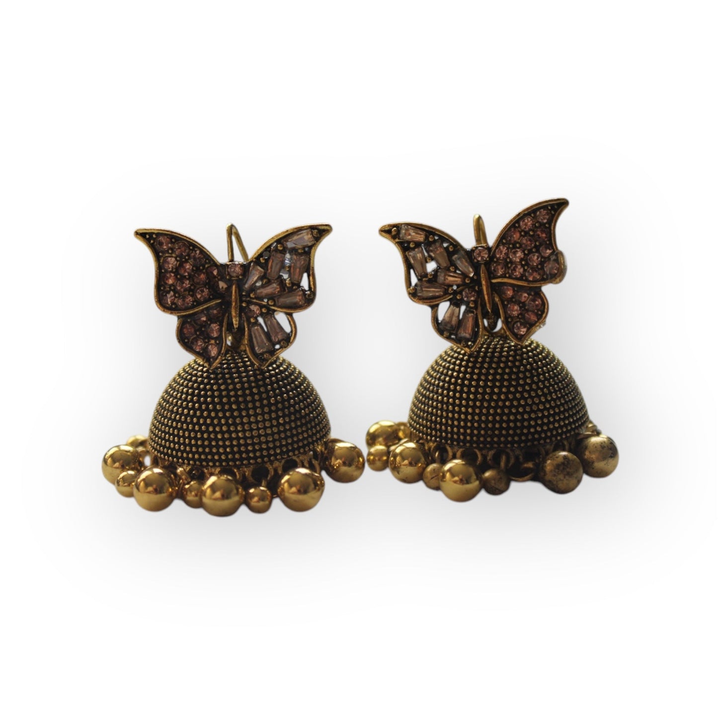 Titli Jhumka - Butterfly Earrings - Khushi Boutique