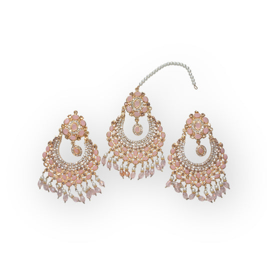 Bindi Kanta - Earrings with Headpiece