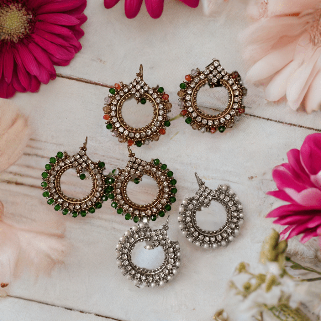 Baliyan - Earrings - Colourful - Khushi Boutique