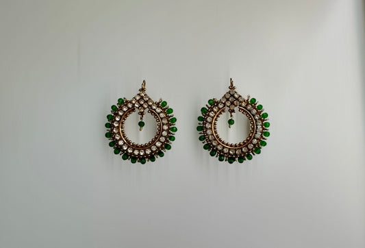 Baliyan - Green - Khushi Boutique