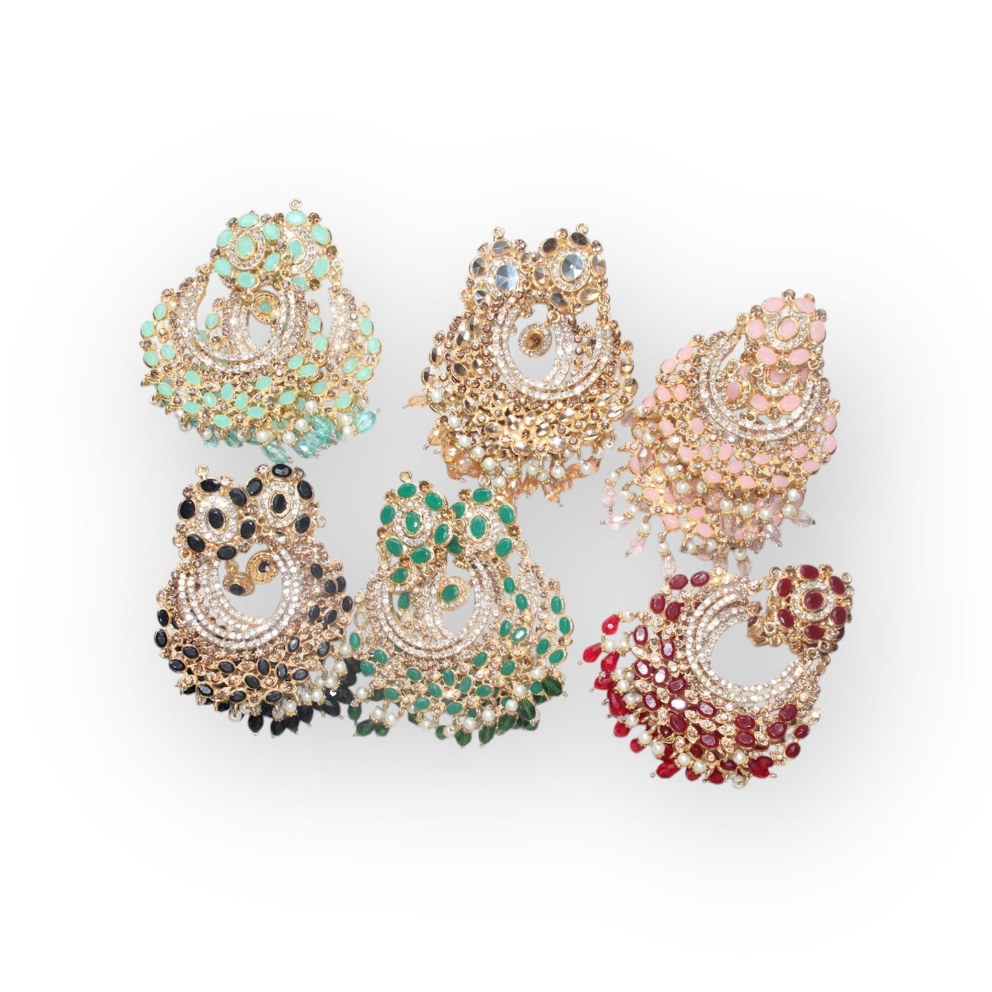 Bindi Kanta - Earrings with Headpiece - Khushi Boutique