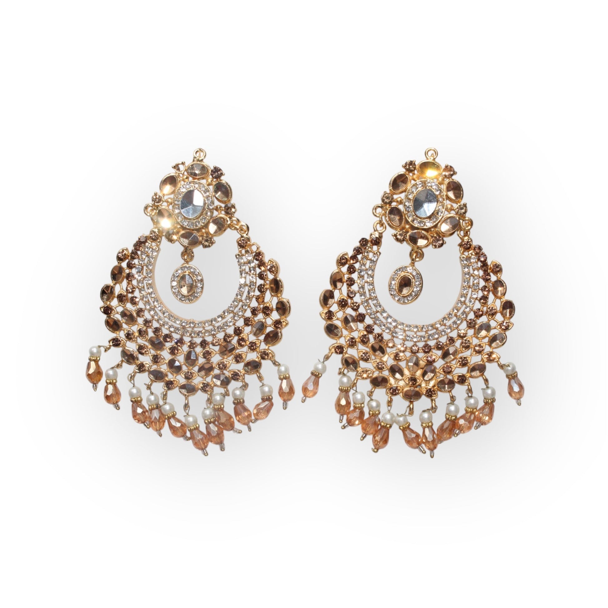 Bindi Kanta - Earrings with Headpiece - Khushi Boutique