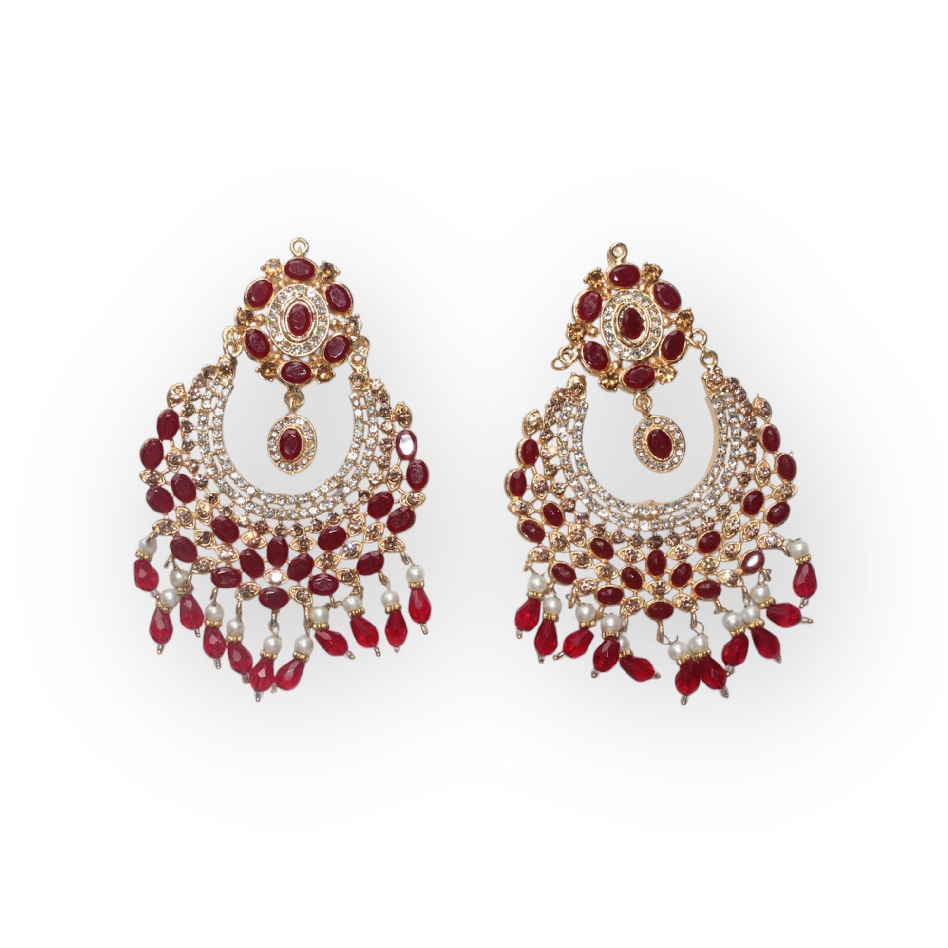 Bindi Kanta - Earrings with Headpiece - Khushi Boutique