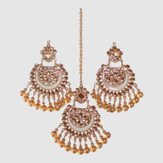 Bindiya Set - Earrings - Khushi Boutique