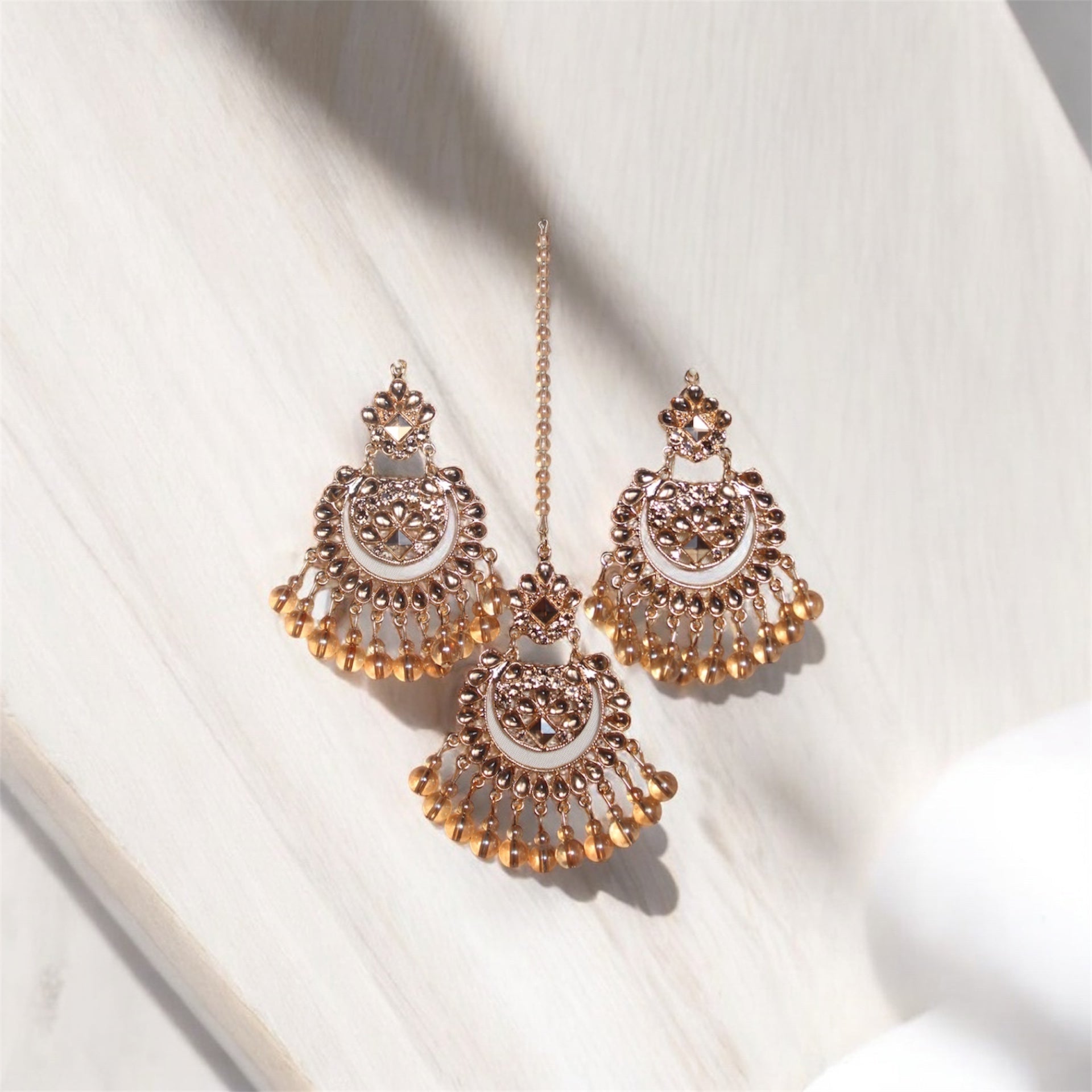 Bindiya Set - Earrings - Khushi Boutique