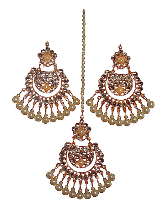 Bindiya Set - Earrings - Khushi Boutique