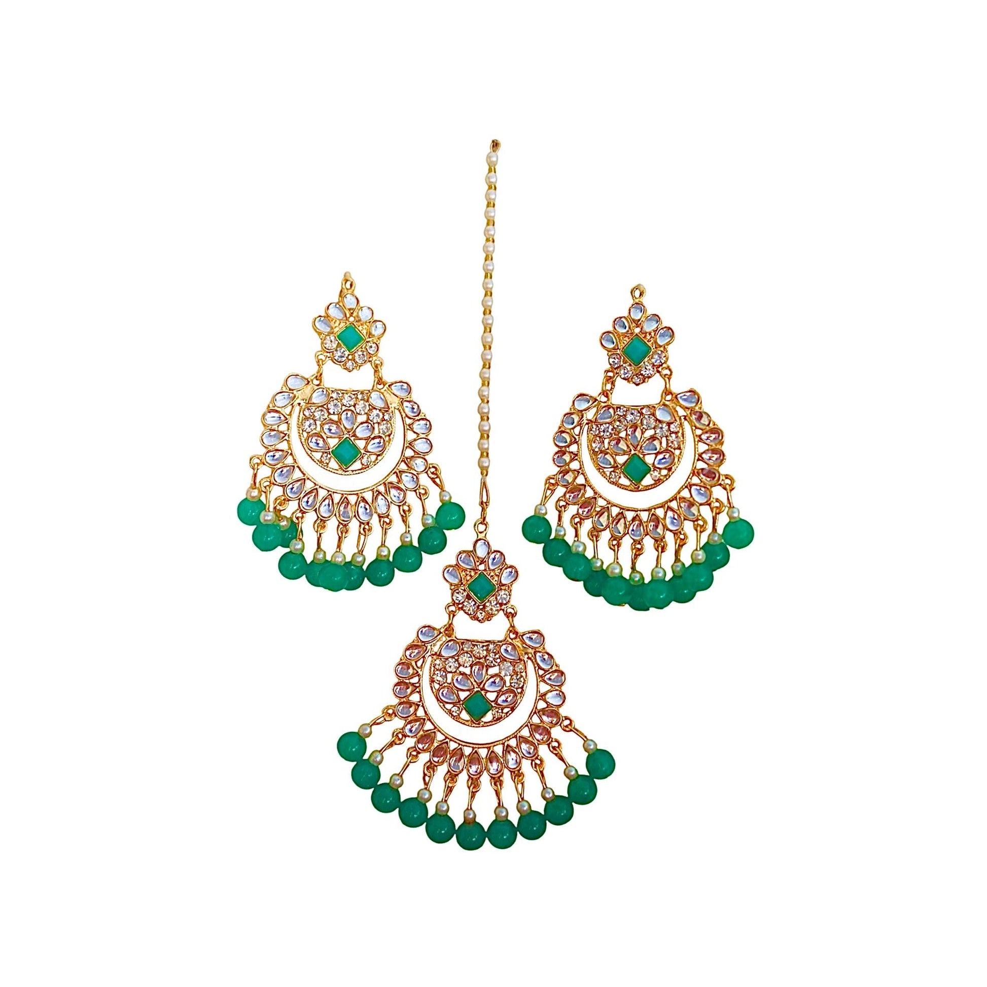 Bindiya Set - Earrings - Khushi Boutique
