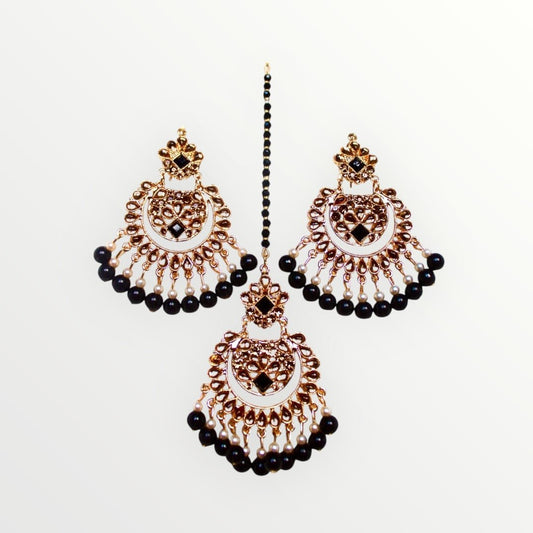 Bindiya Set - Earrings - Khushi Boutique