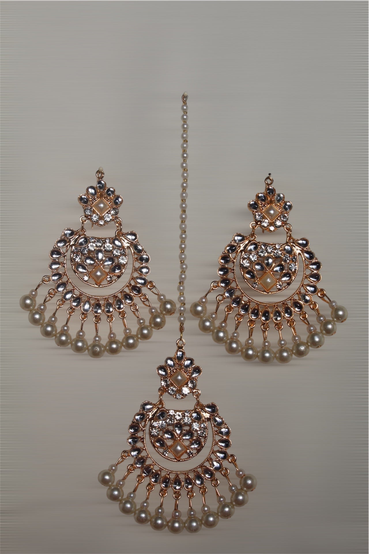 Bindiya Set - Earrings - Khushi Boutique