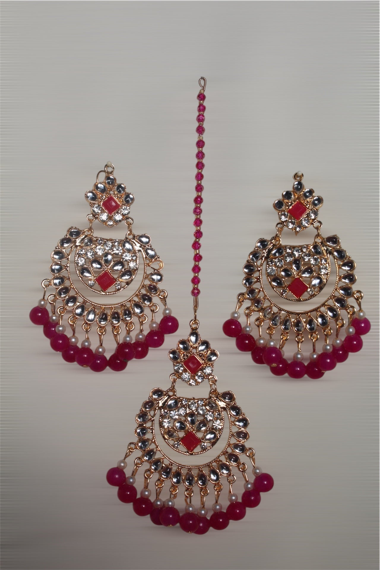 Bindiya Set - Earrings - Khushi Boutique