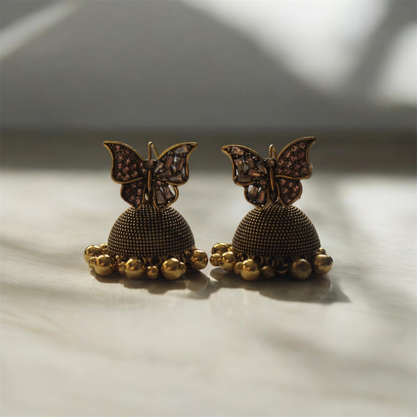 Titli Jhumka - Butterfly Earrings