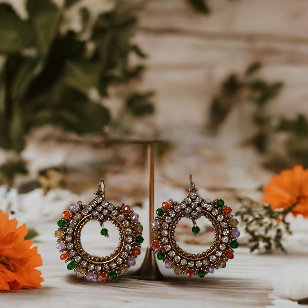 Baliyan - Earrings - Colourful