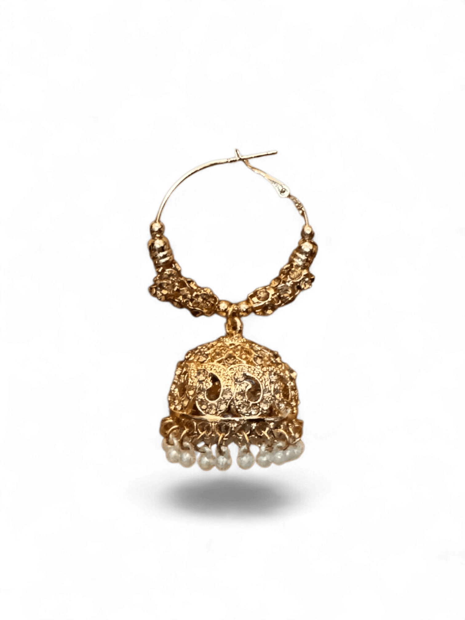 Jhumka Bali - Gold - Khushi Boutique