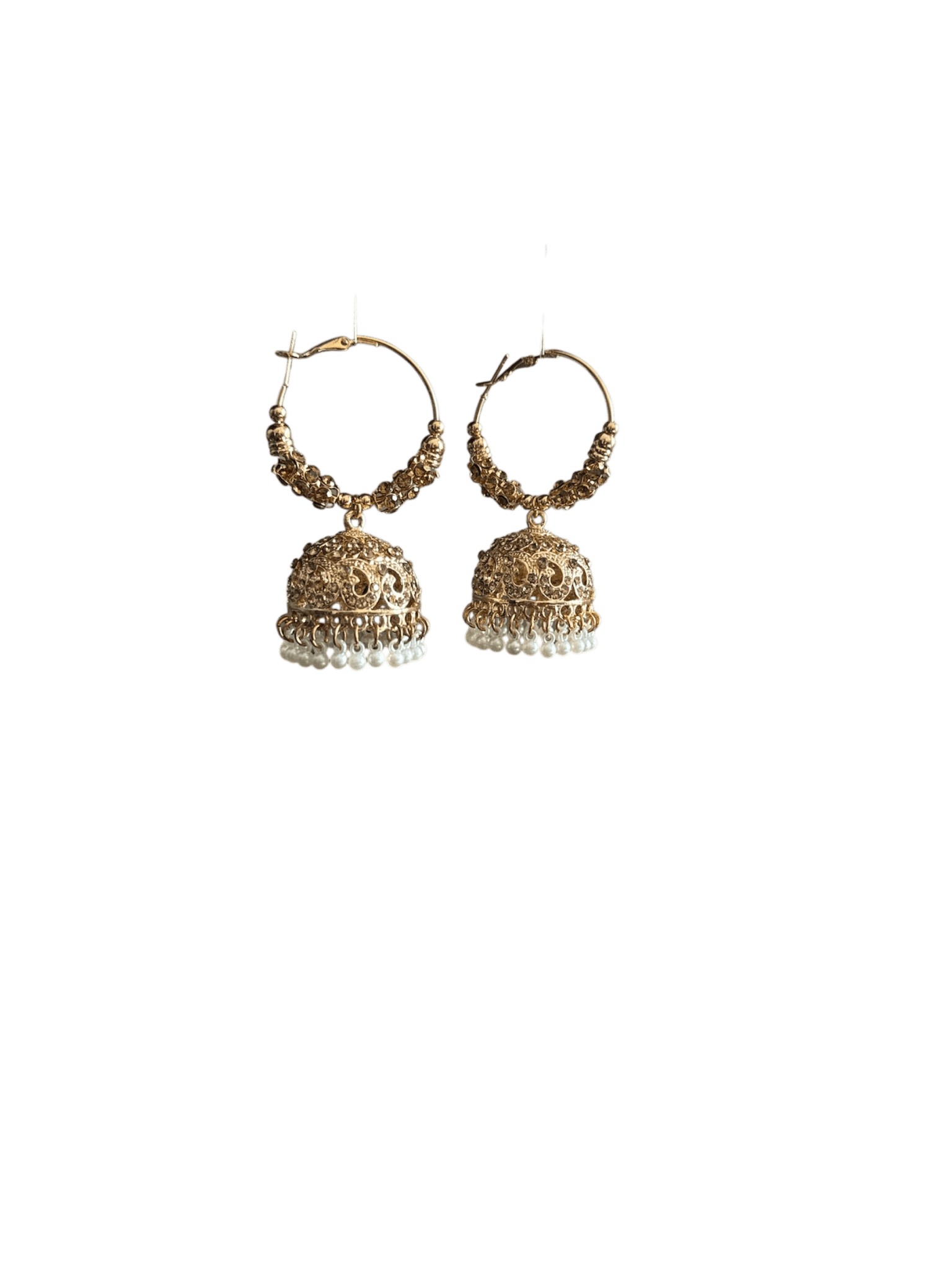 Jhumka Bali - Gold - Khushi Boutique