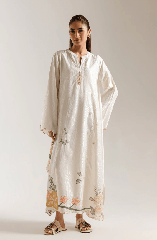 Kaftan Ivory - ETHNC - Khushi Boutique