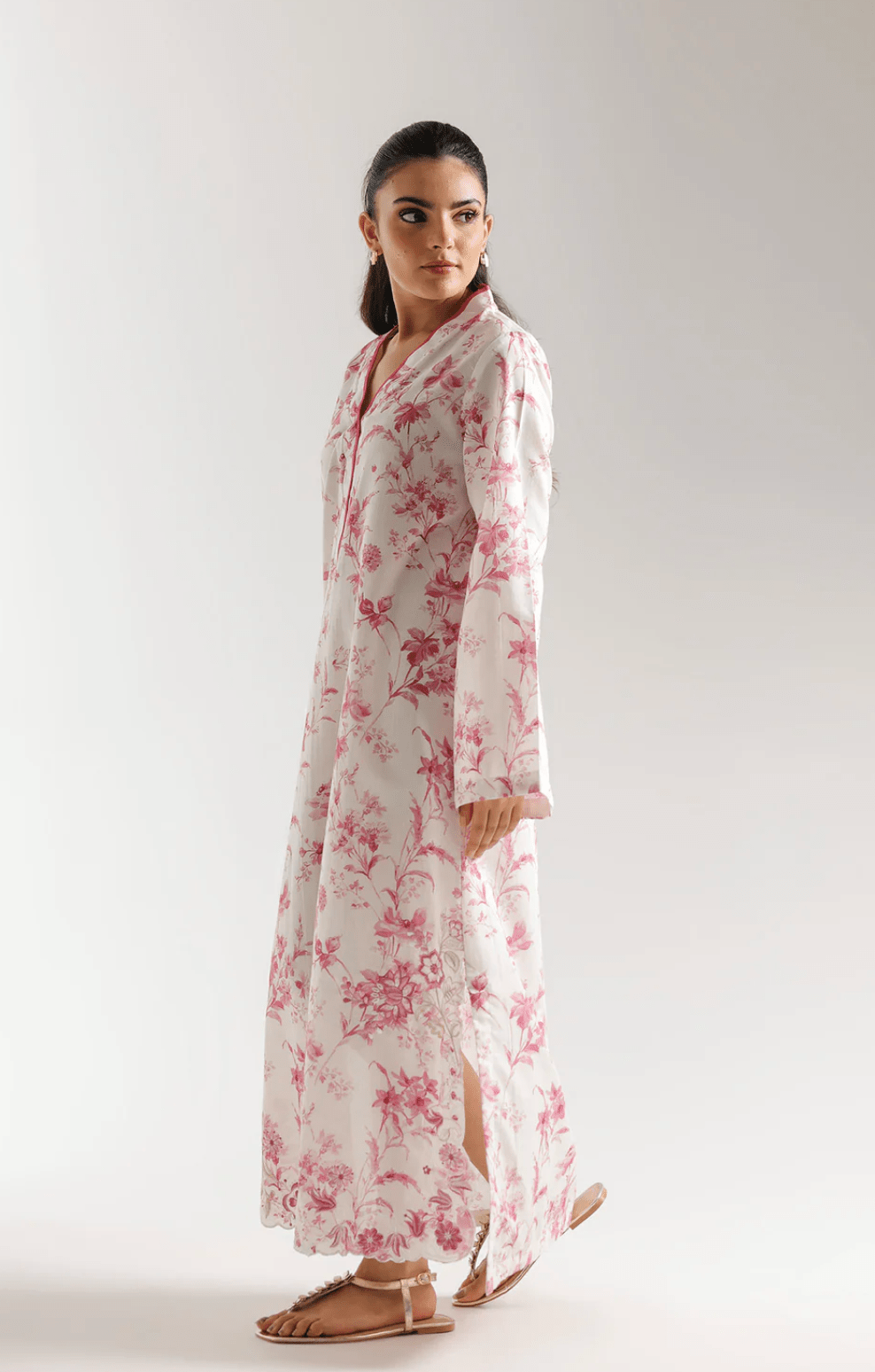 Kaftan Rose Pink - ETHNC - Khushi Boutique