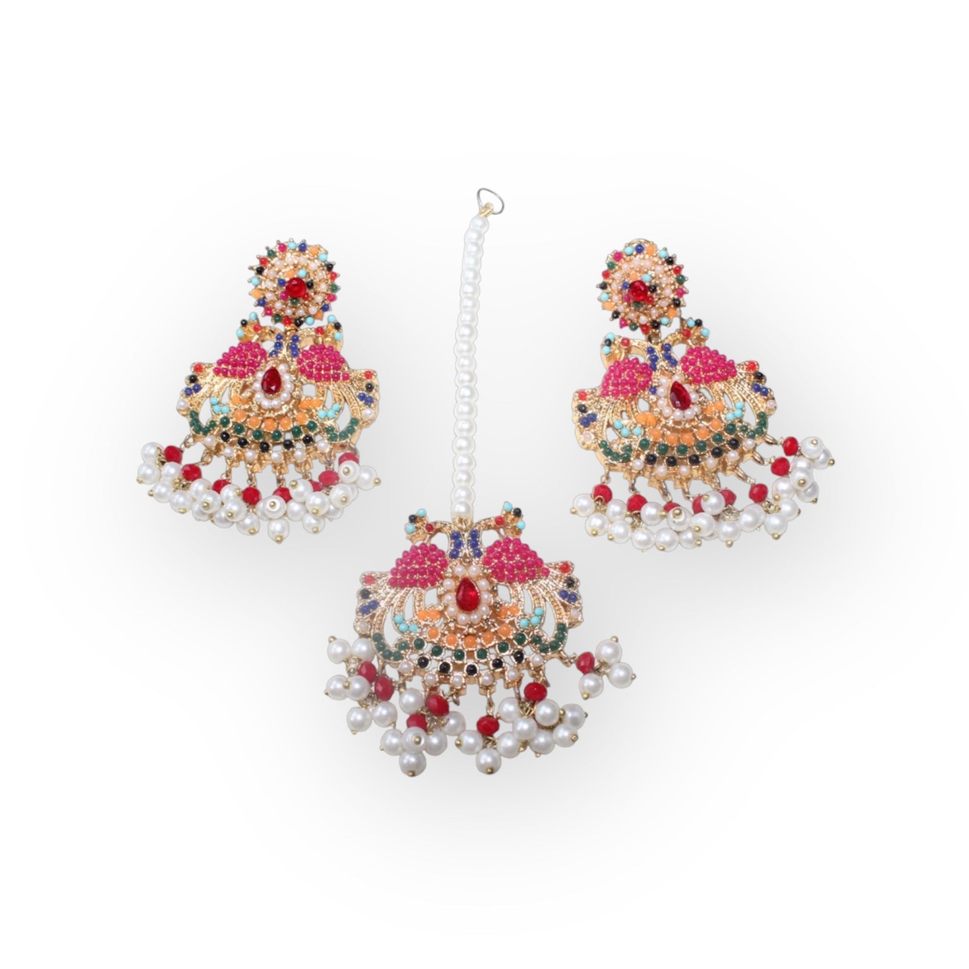 Mala Earring Set - Earrings - Khushi Boutique