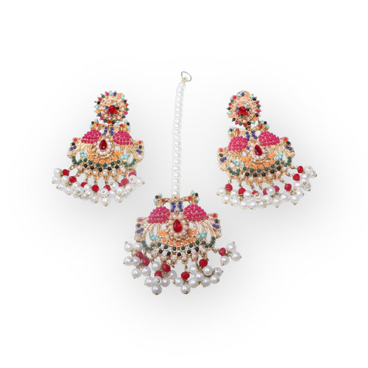 Mala Earring Set - Earrings - Khushi Boutique