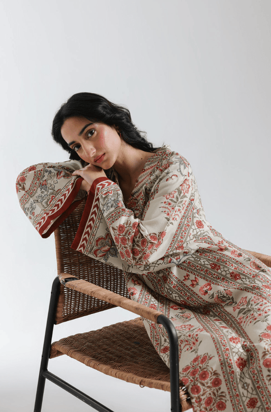 Printed Dress - Ethnc - Khushi Boutique