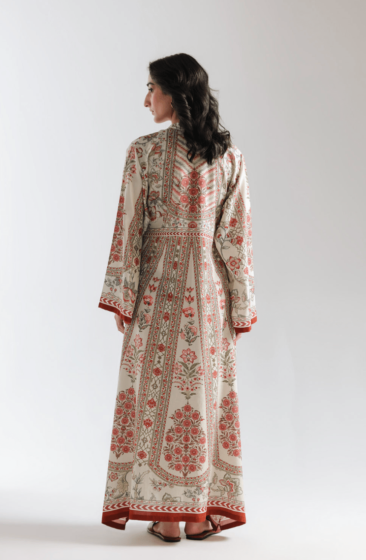 Printed Dress - Ethnc - Khushi Boutique
