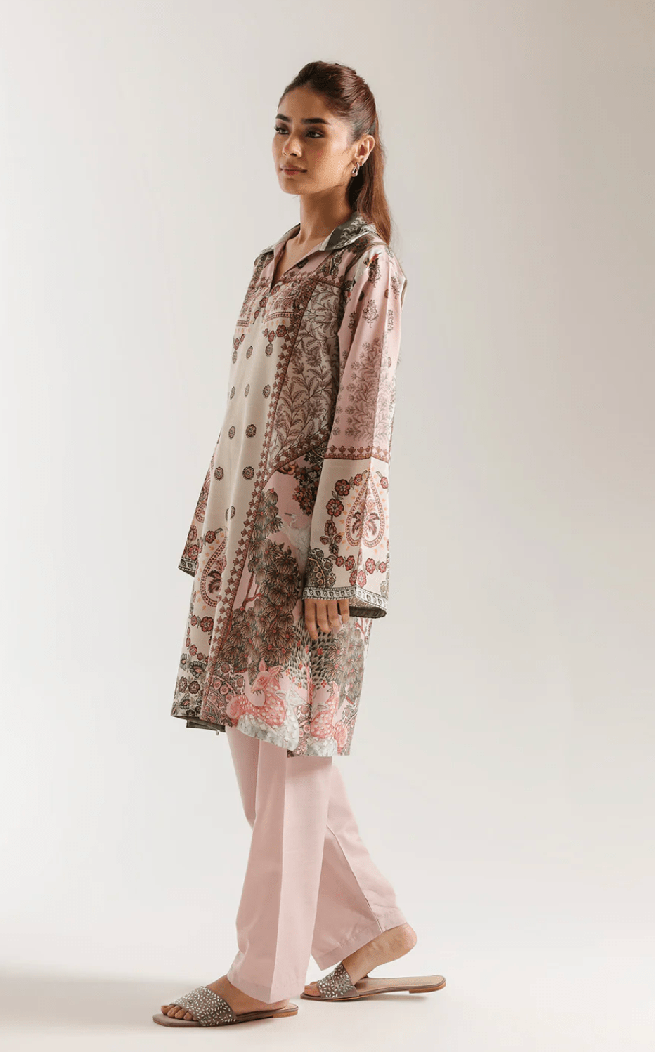 Printed Suit Powder - ETHNC - Khushi Boutique