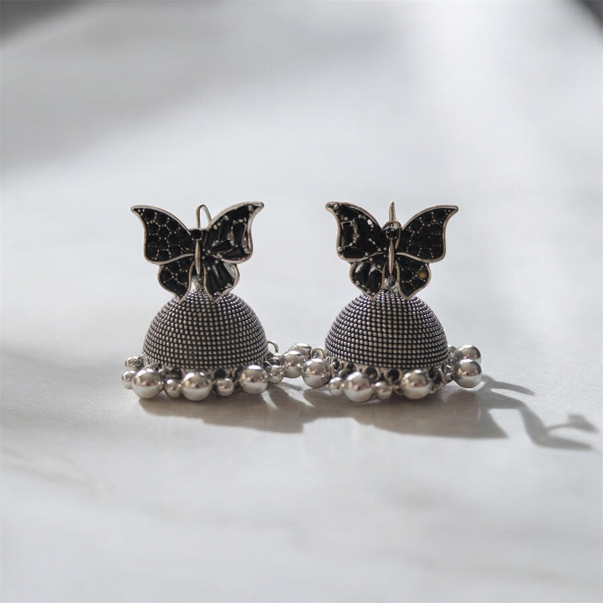 Titli Jhumka - Butterfly Earrings - Khushi Boutique