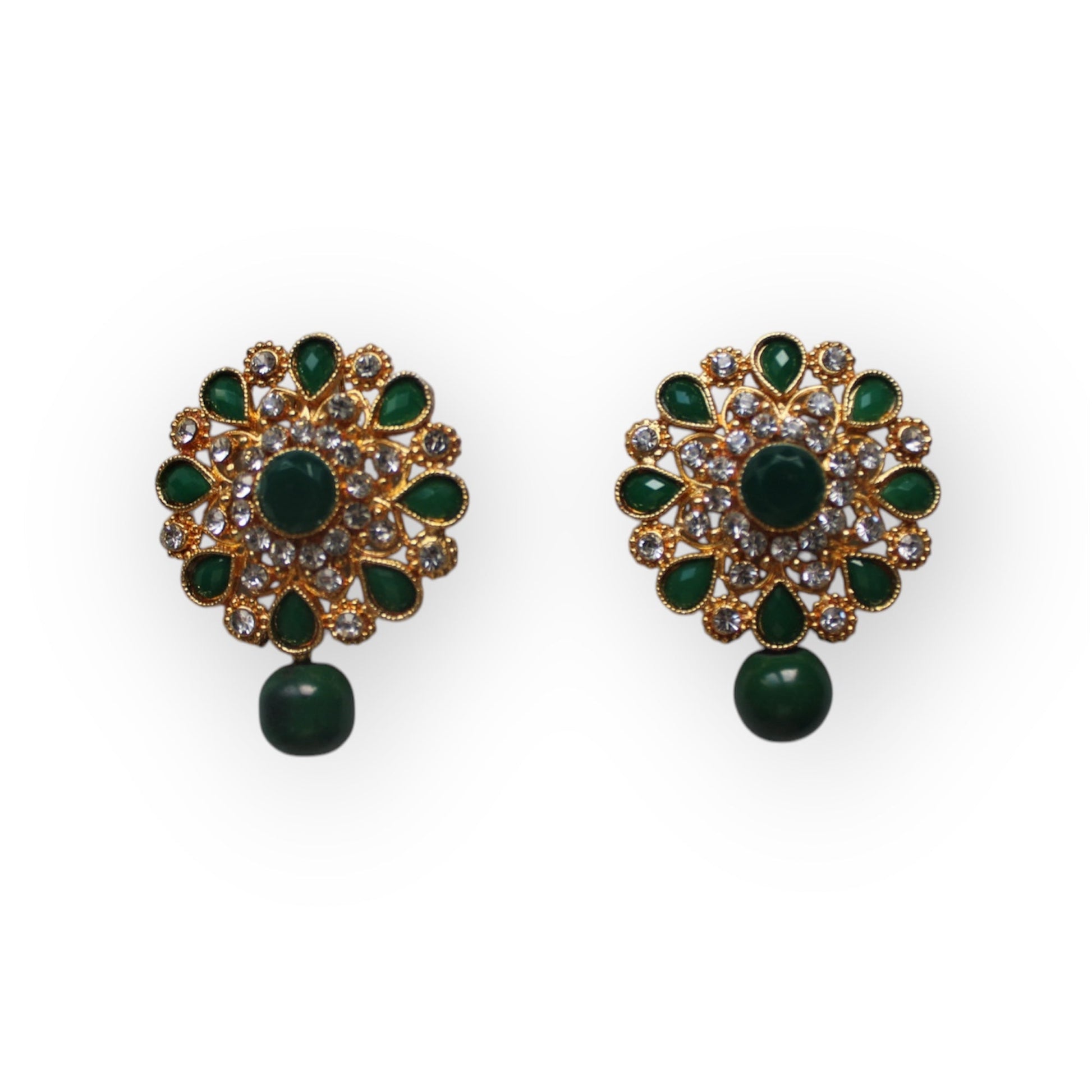 Tops with Colour Pearl - Earrings - Khushi Boutique
